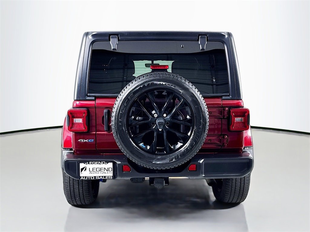 Used 2022 Jeep Wrangler Unlimited Sahara 4xe w/ Cold Weather Group image 8