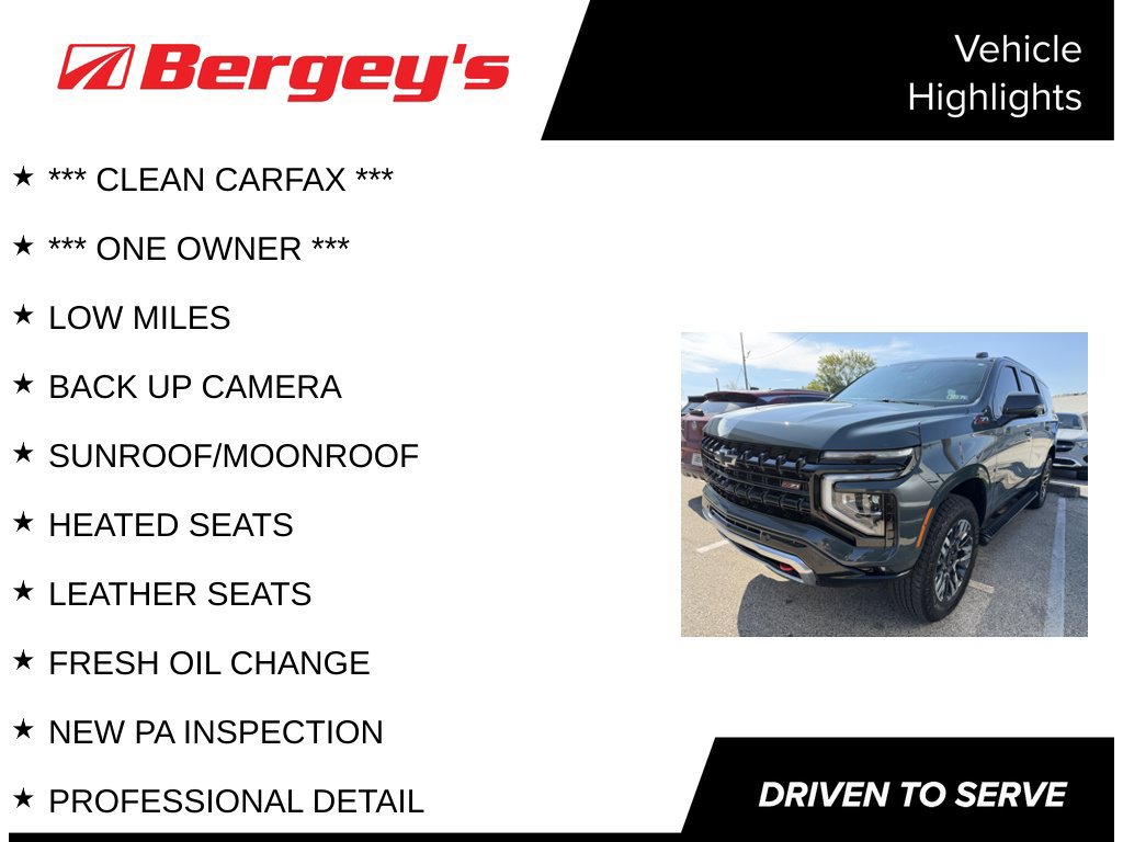 Used 2026 Chevrolet Tahoe Z71 w/ Comfort Package AWD/4WD image 4