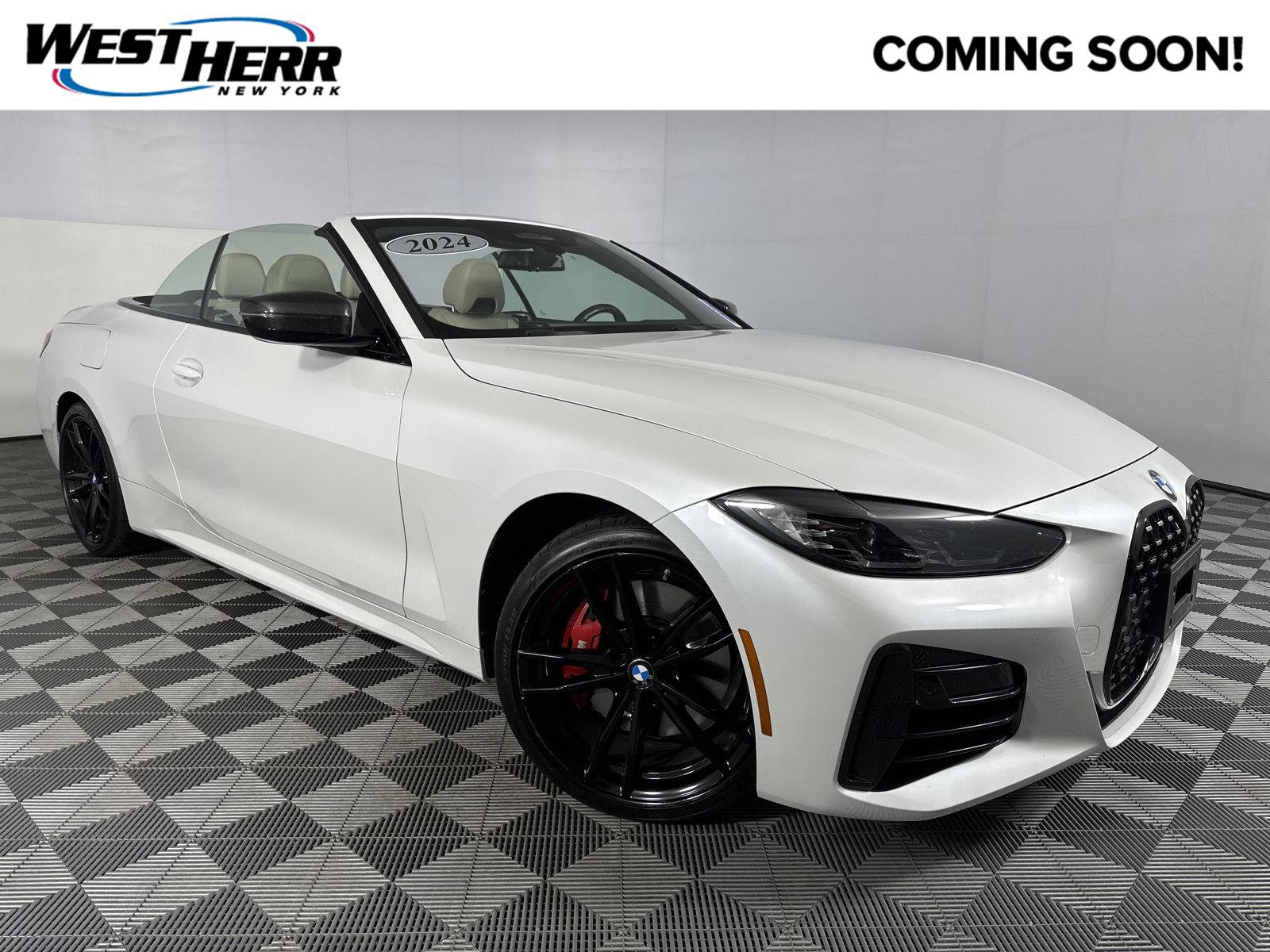 Used 2024 BMW 440i xDrive Convertible w/ M Carbon Exterior Package