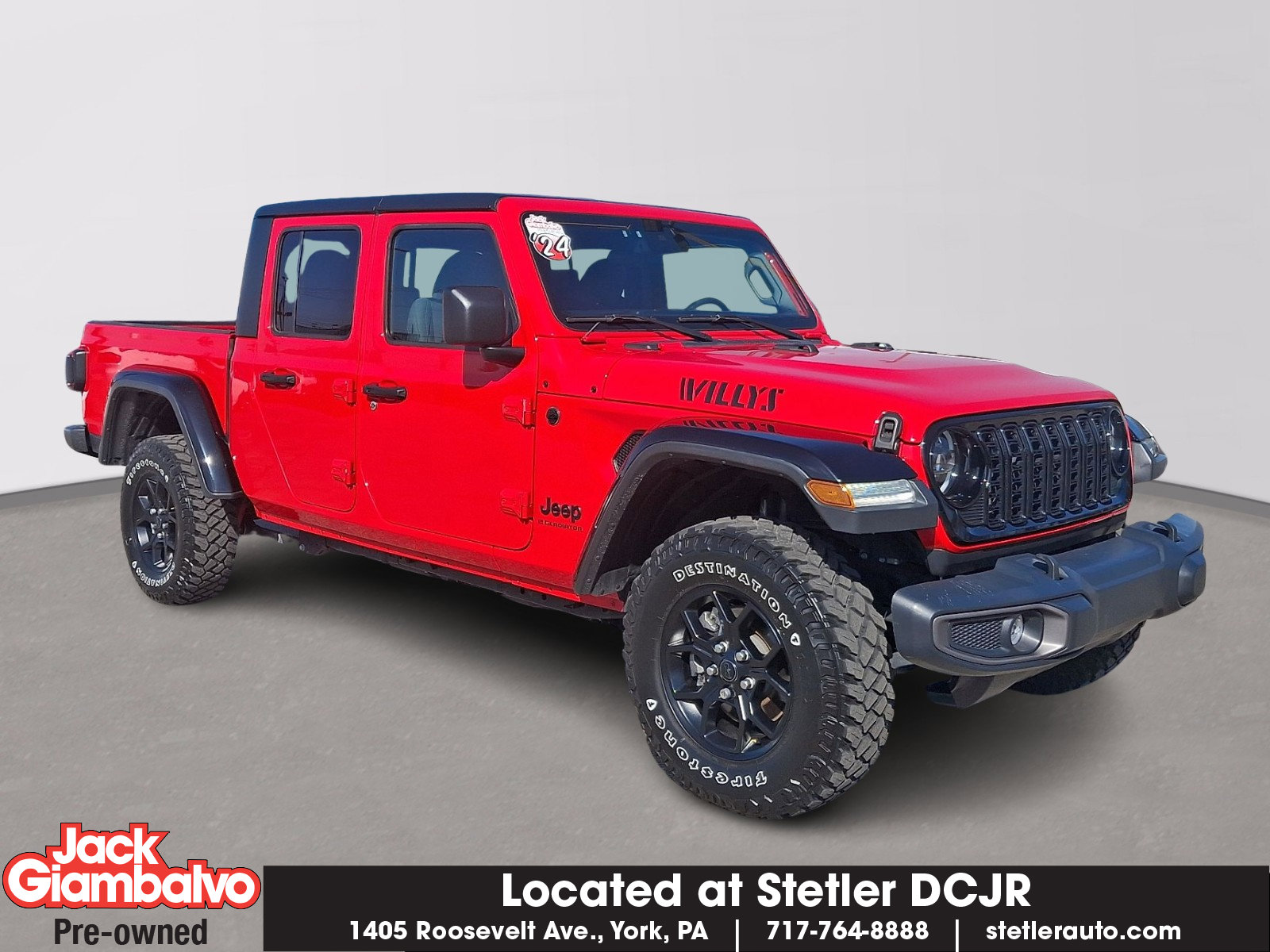 Certified 2024 Jeep Gladiator Sport