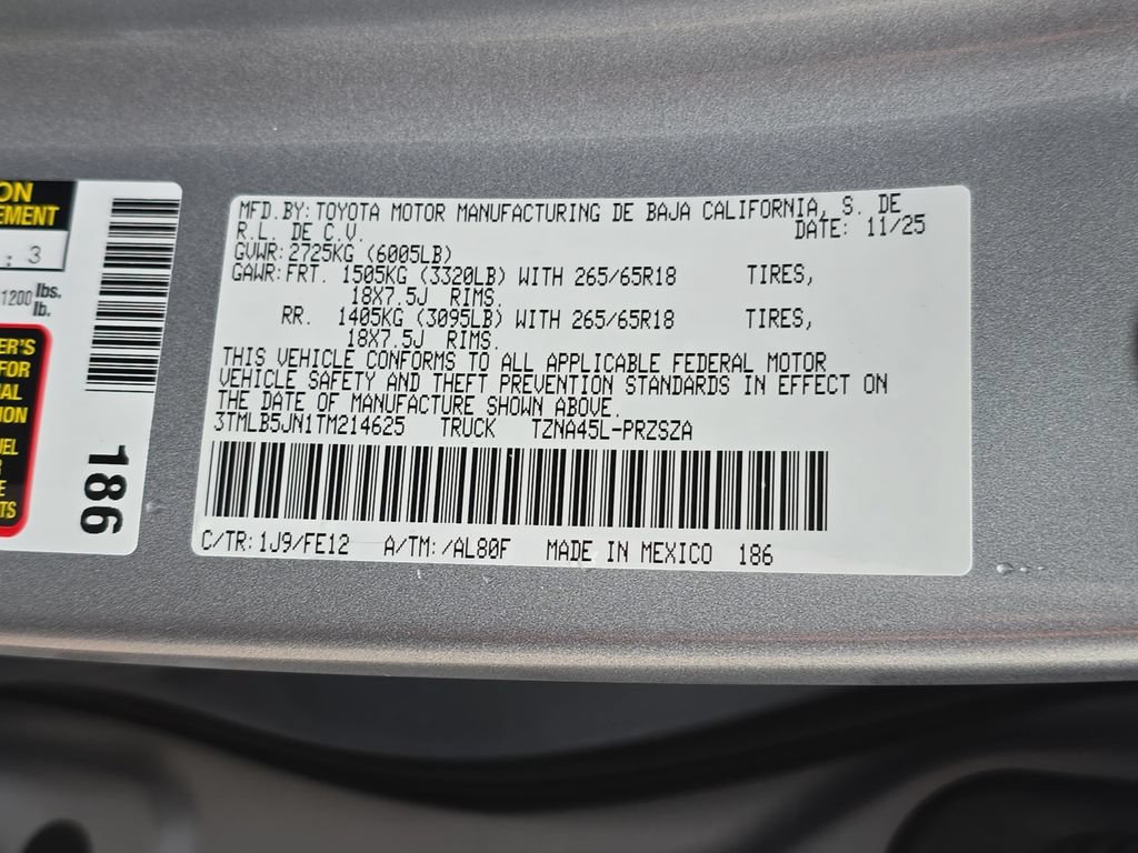 Used 2026 Toyota Tacoma TRD Sport AWD/4WD image 36