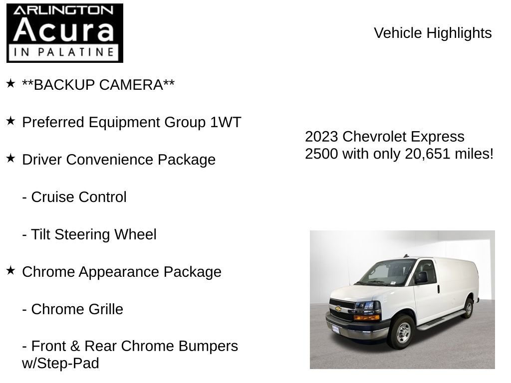 Used 2023 Chevrolet Express 2500 w/ Driver Convenience Package image 8