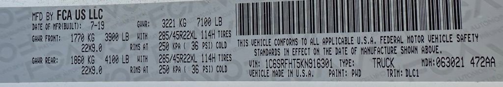 Used 2019 RAM 1500 Limited image 43