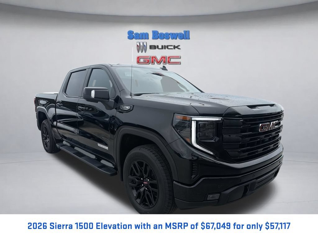 New 2026 GMC Sierra 1500 Elevation w/ Elevation Premium Package