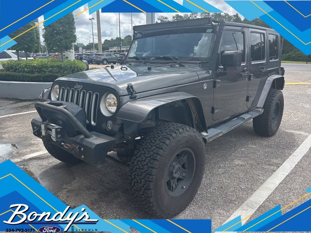 Used 2016 Jeep Wrangler Unlimited Sahara w/ Connectivity Group AWD/4WD image 1