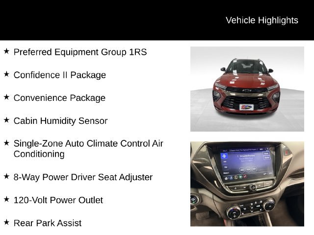 Certified 2023 Chevrolet TrailBlazer RS w/ Convenience Package AWD/4WD image 16