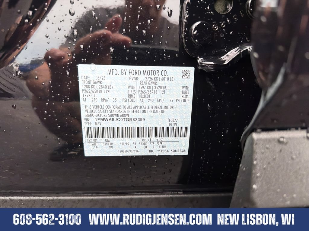 New 2026 Ford Explorer Tremor w/ Tremor Ultimate Package AWD/4WD image 30