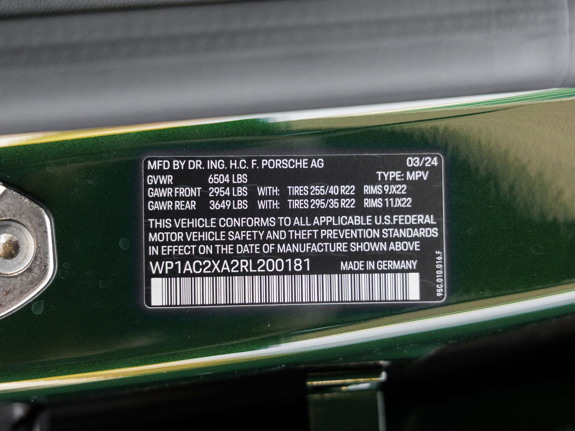 New 2024 Porsche Macan Turbo Electric image 44