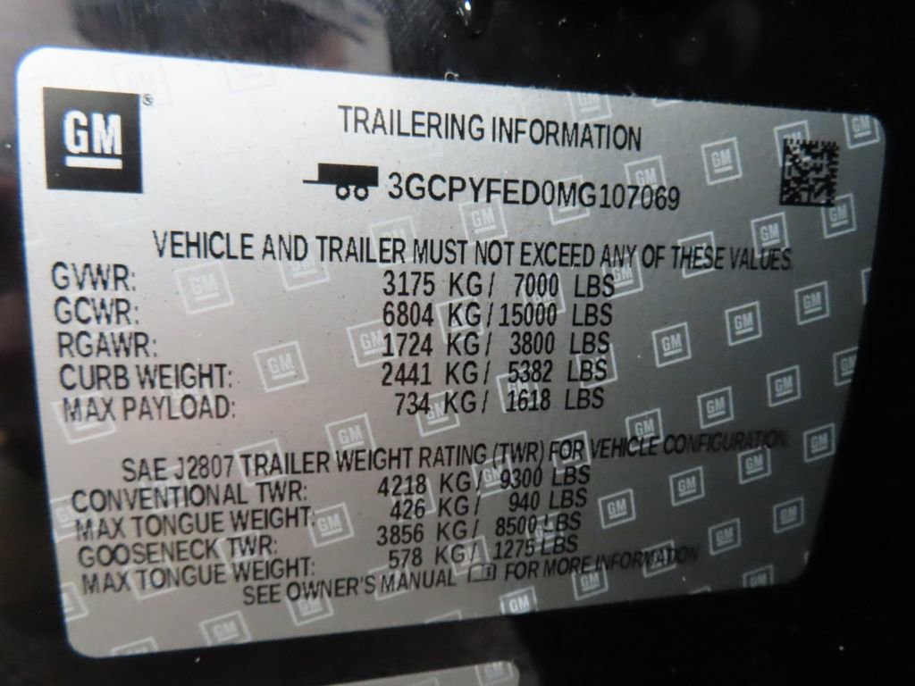 Used 2021 Chevrolet Silverado 1500 LT Trail Boss w/ Convenience Package II AWD/4WD image 73