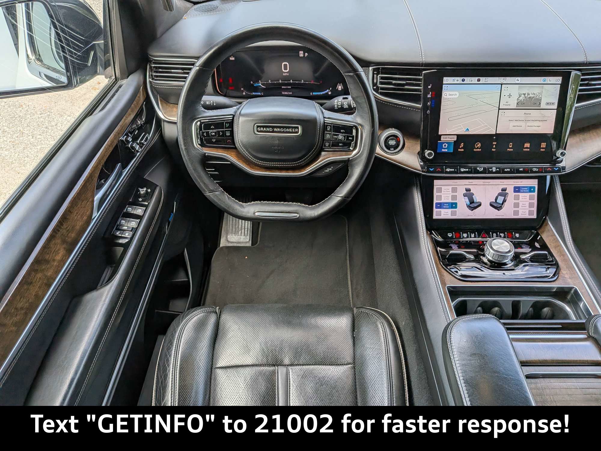 Used 2023 Jeep Grand Wagoneer L Series II AWD/4WD image 18