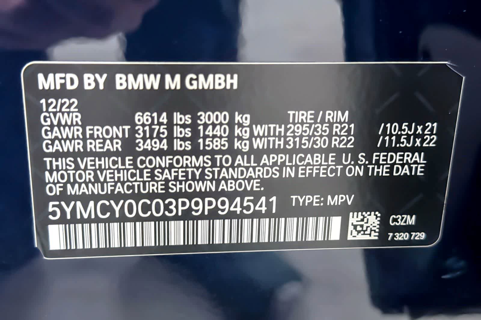 Used 2023 BMW X6 M w/ Executive Package AWD/4WD image 30