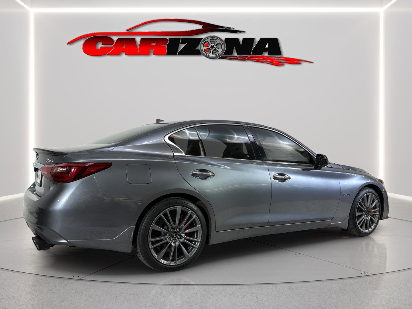Used 2020 INFINITI Q50 Red Sport 400 image 11