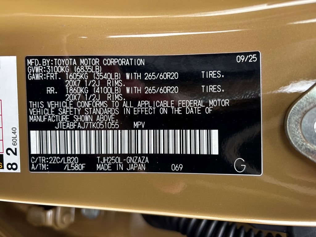 New 2026 Toyota Land Cruiser w/ Premium Package image 27