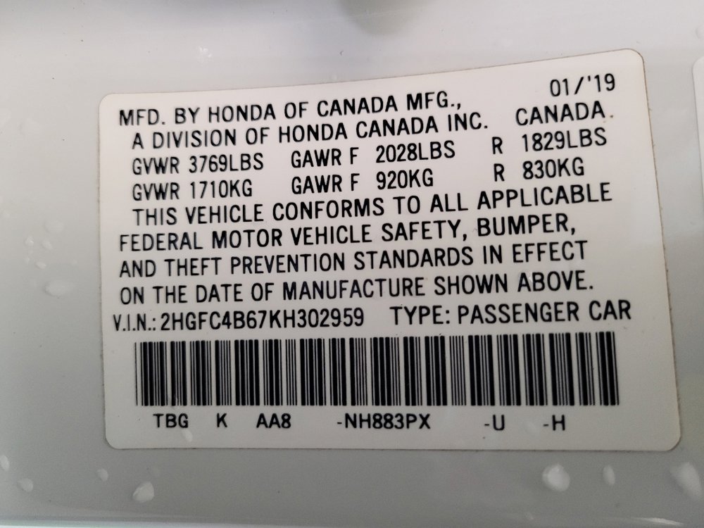 Used 2019 Honda Civic LX image 33