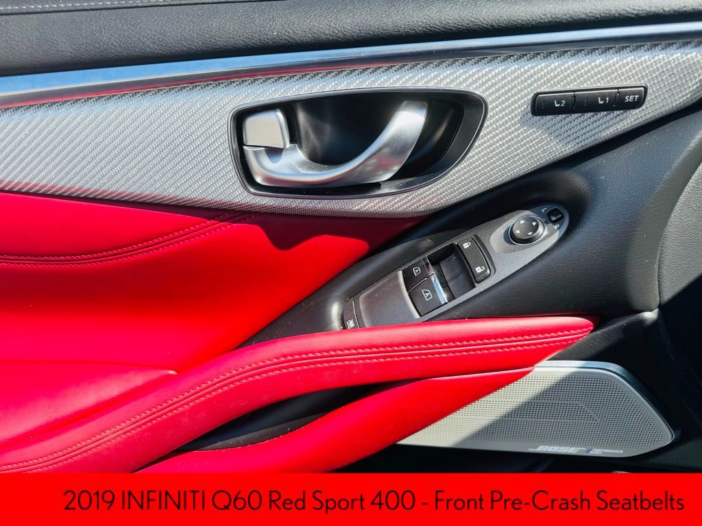 Used 2019 INFINITI Q60 Red Sport 400 w/ Proactive Package RWD image 9