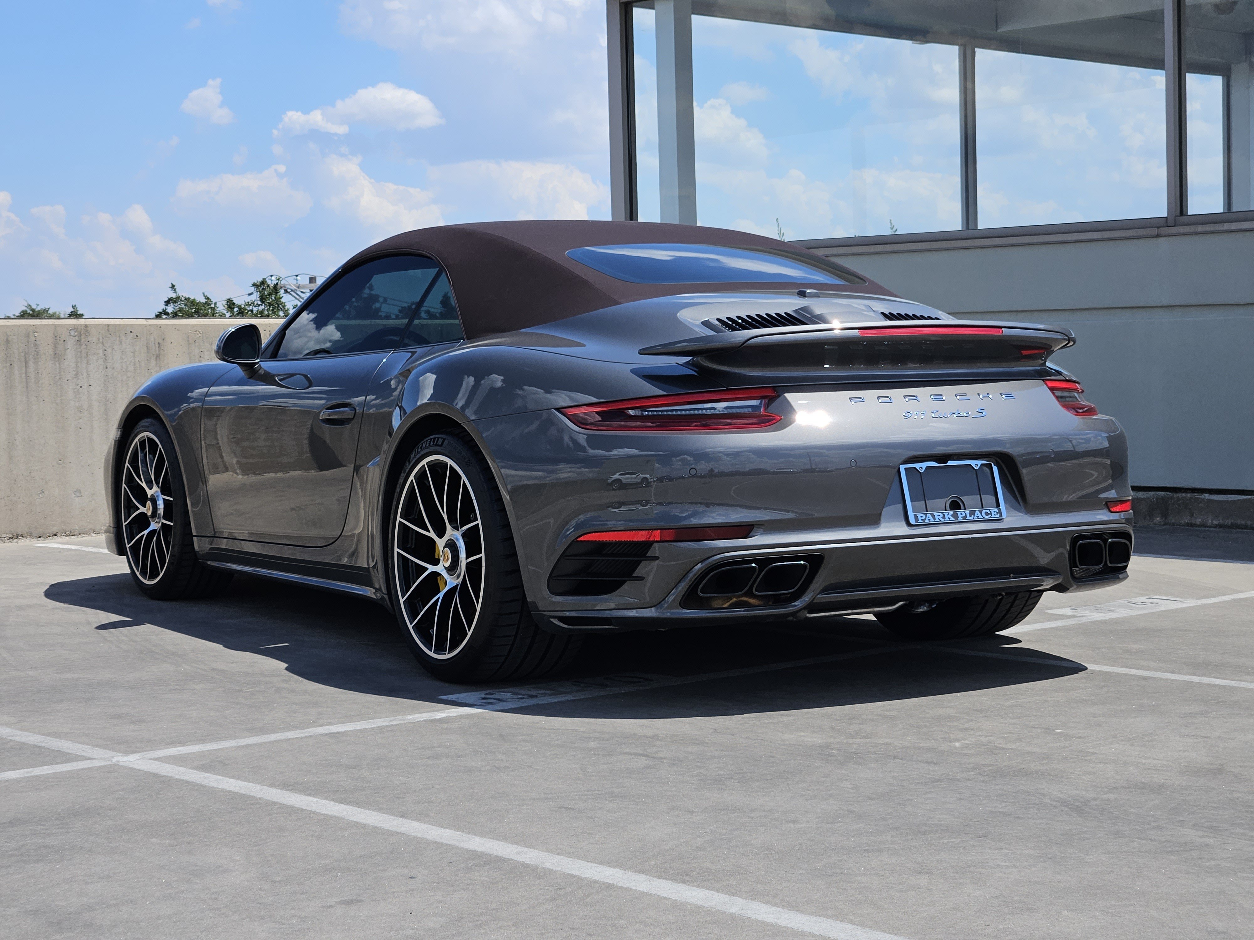 Certified 2017 Porsche 911 Turbo S AWD/4WD image 3