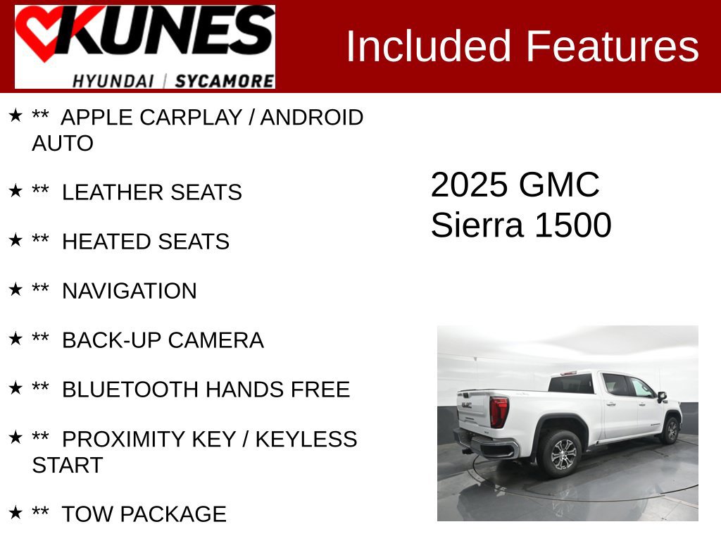 Used 2025 GMC Sierra 1500 SLT AWD/4WD image 2