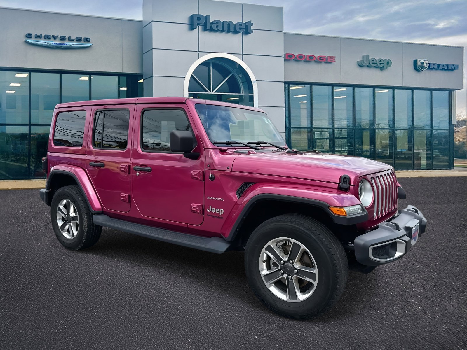 Used 2021 Jeep Wrangler Unlimited Sahara w/ LED Lighting Group