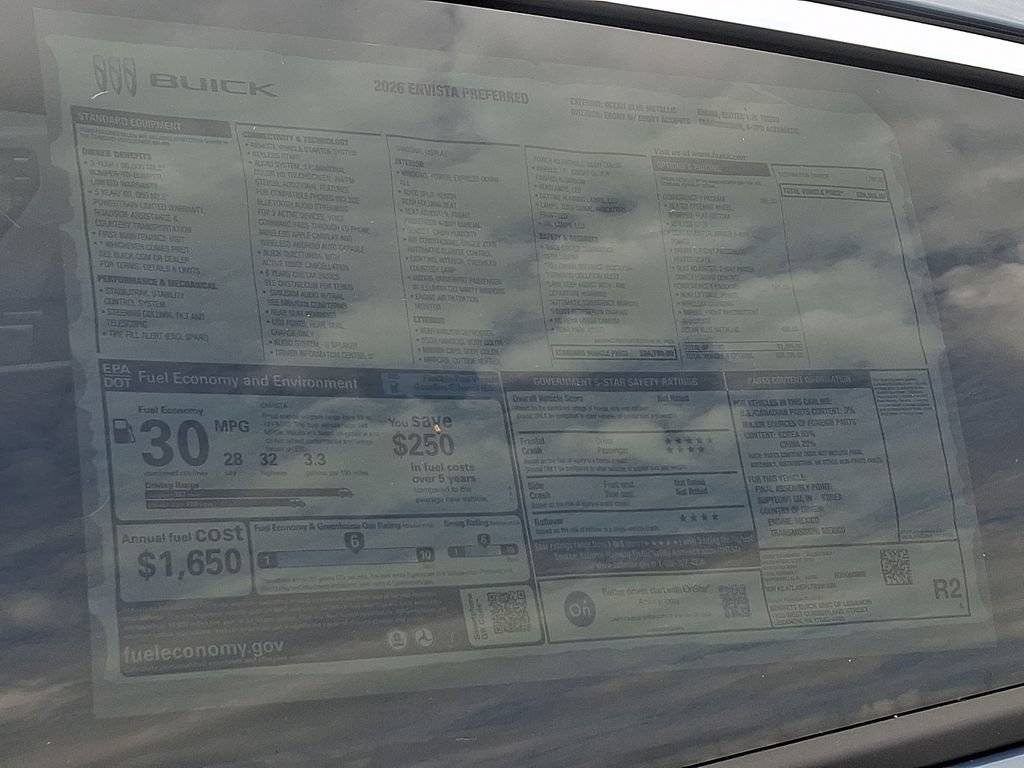 New 2026 Buick Envista Preferred w/ Convenience I Package FWD image 3