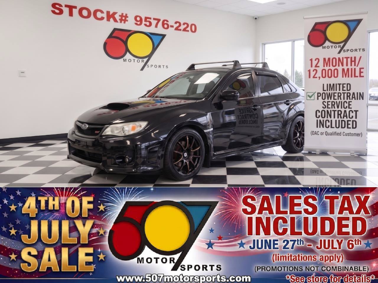Used 2013 Subaru Impreza WRX Sedan
