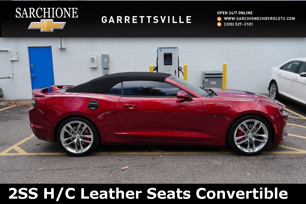Used 2021 Chevrolet Camaro SS w/ Wild Cherry Design Package 2