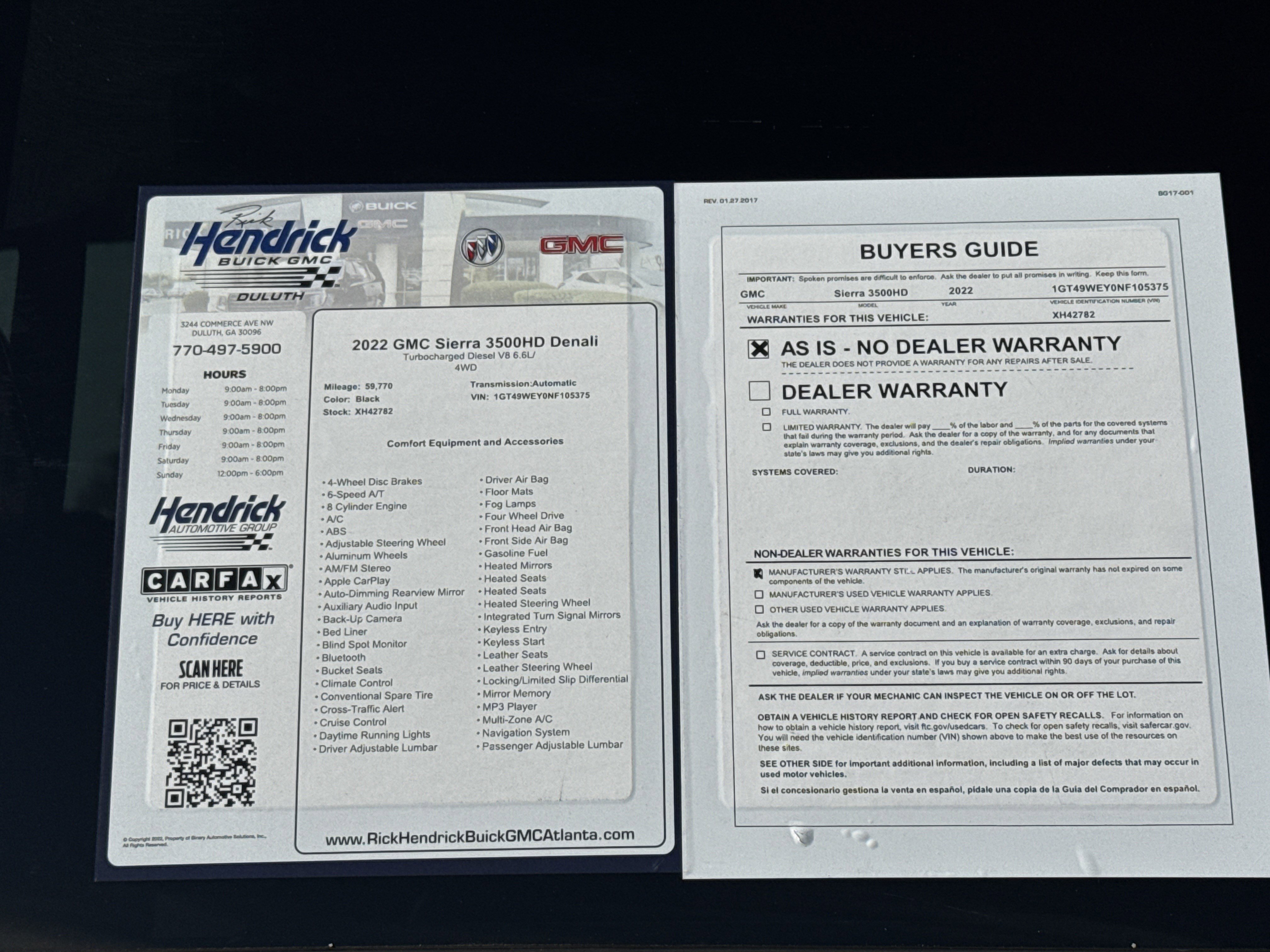 Used 2022 GMC Sierra 3500 Denali image 39