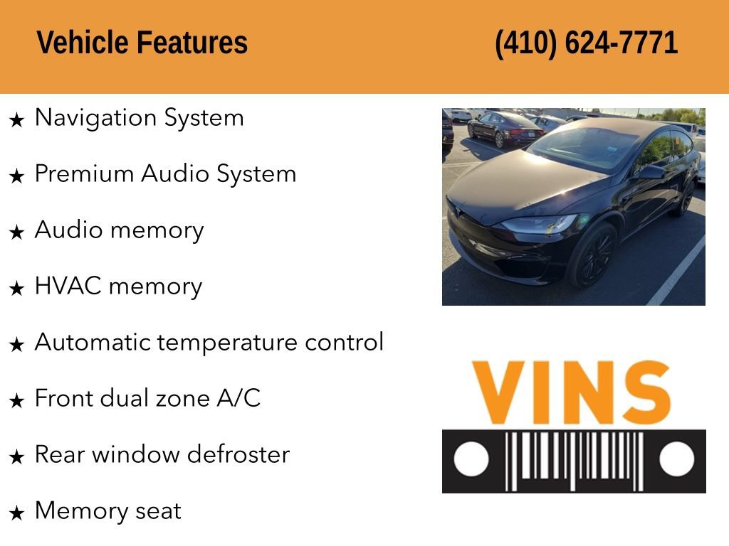 Used 2023 Tesla Model X Plaid AWD/4WD image 5
