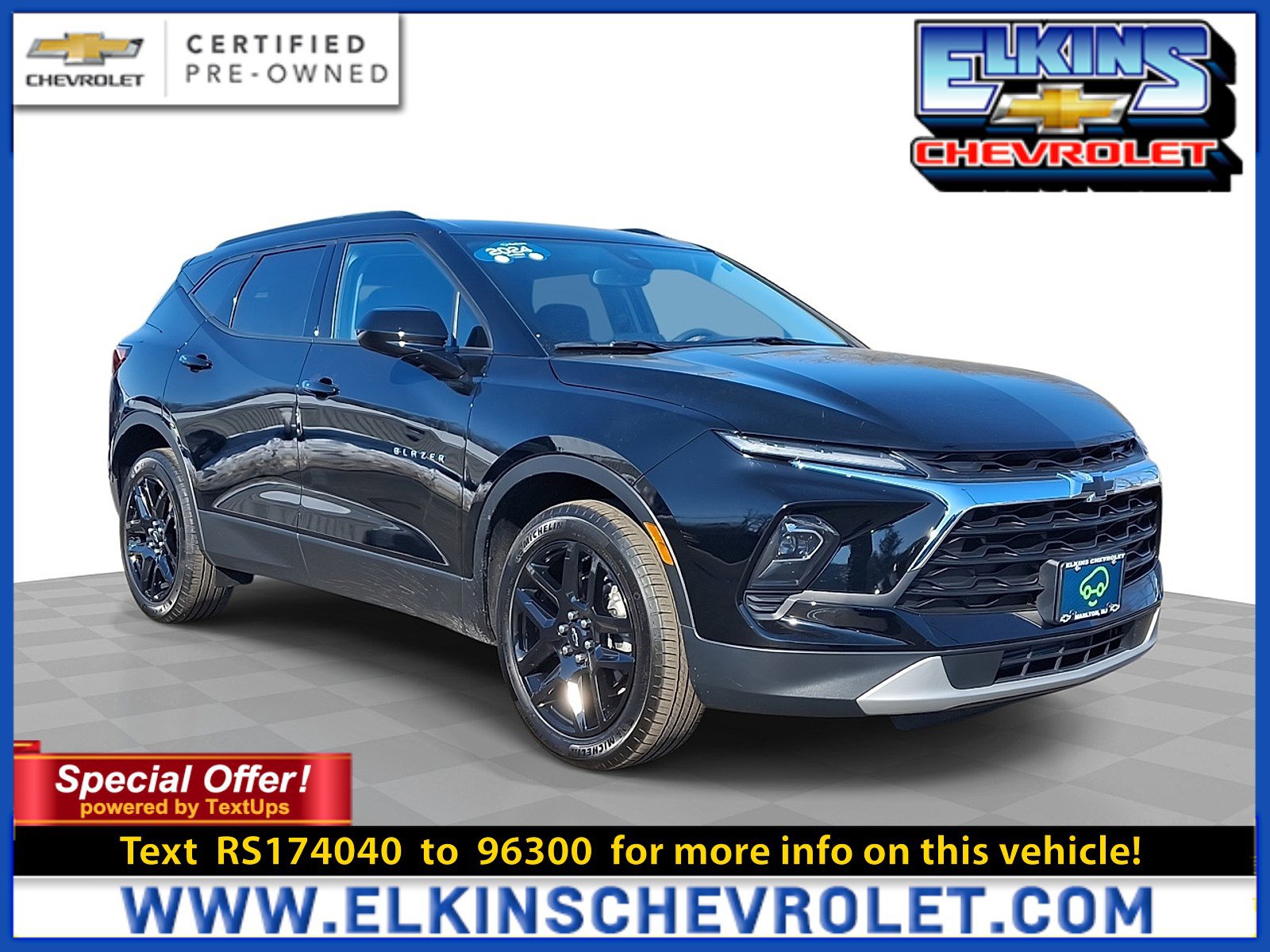 Certified 2024 Chevrolet Blazer LT w/ Convenience Package image 1