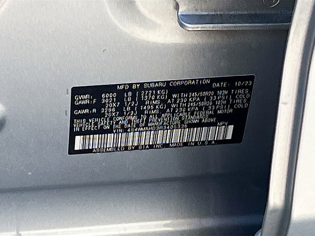 Used 2024 Subaru Ascent Onyx Edition image 33