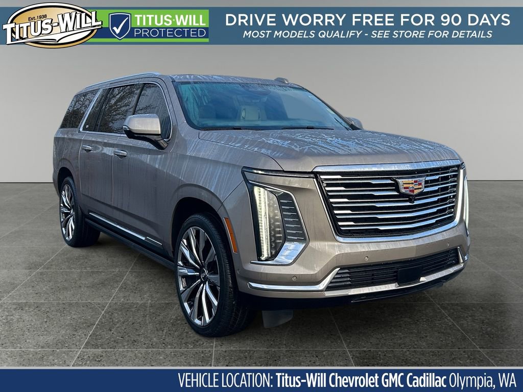 Used 2025 Cadillac Escalade ESV Premium Luxury Platinum image 1