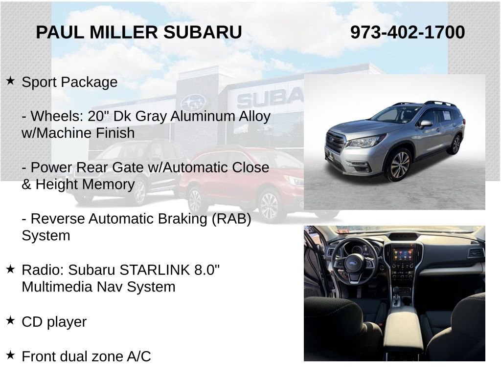 Used 2020 Subaru Ascent Premium w/ Sport Package image 14