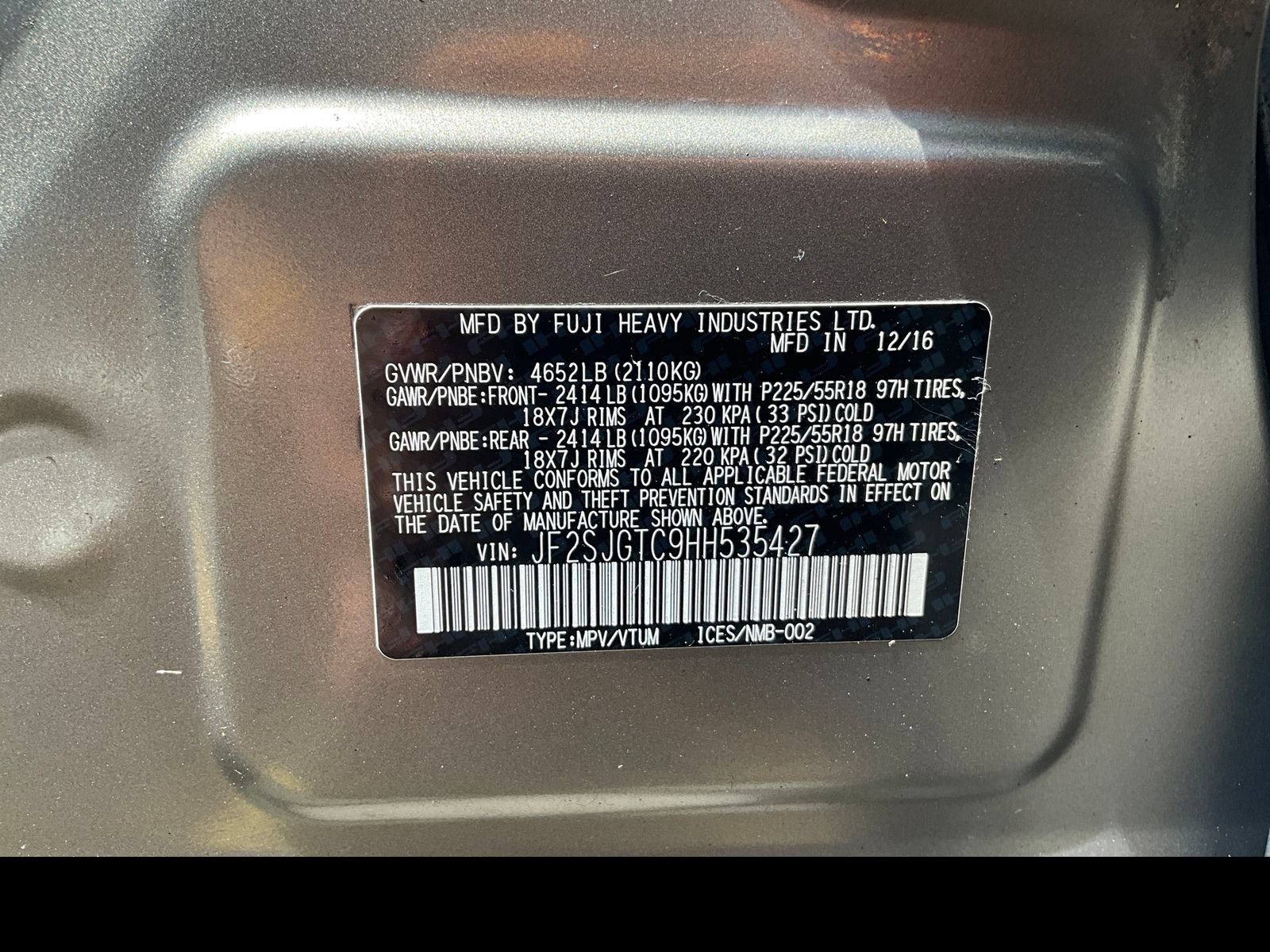 Used 2017 Subaru Forester 2.0XT Touring w/ Popular Package #2 AWD/4WD image 18
