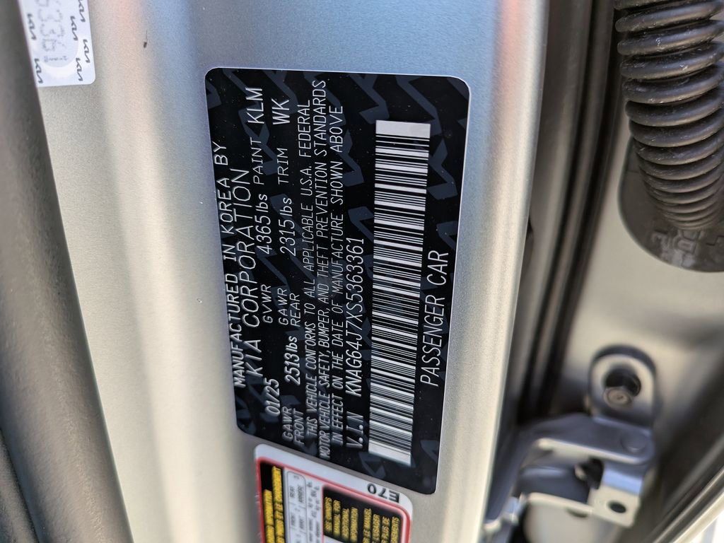 Certified 2025 Kia K5 GT-Line FWD image 37