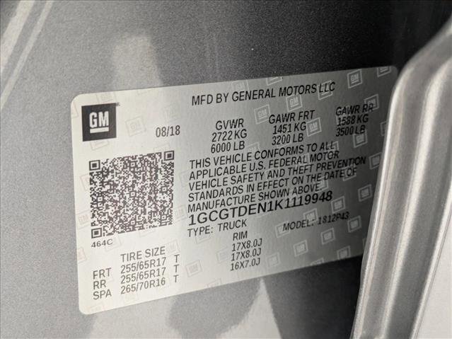 Used 2019 Chevrolet Colorado Z71 AWD/4WD image 22