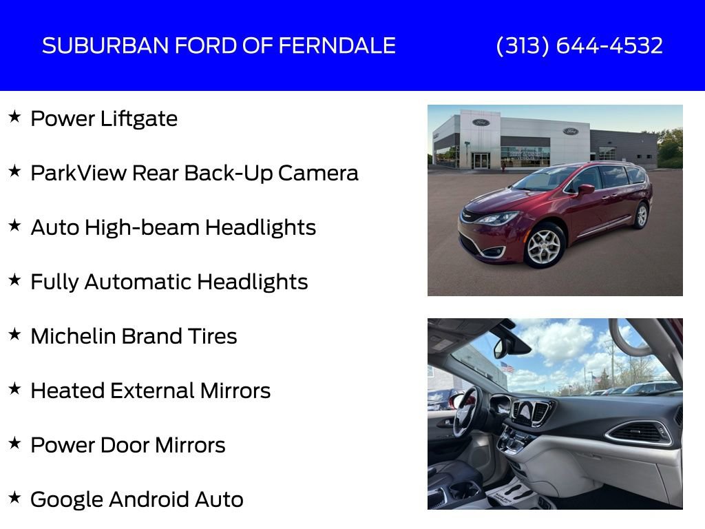 Used 2018 Chrysler Pacifica Touring-L Plus w/ Tire & Wheel Group image 13