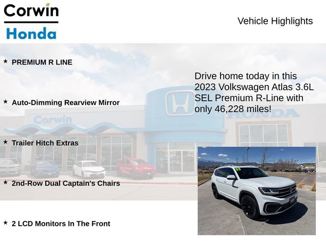 Used 2023 Volkswagen Atlas SEL Premium AWD/4WD image 7