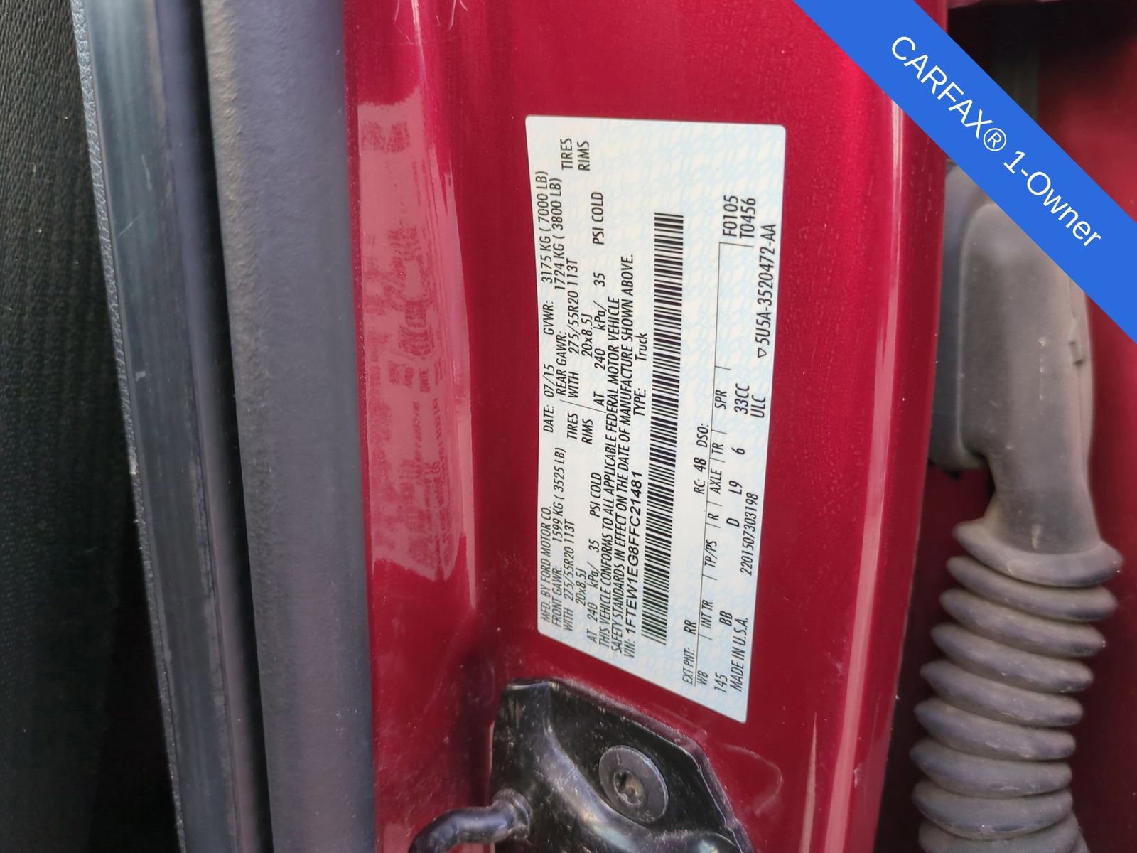 Used 2015 Ford F150 Platinum w/ Equipment Group 701A Luxury image 41