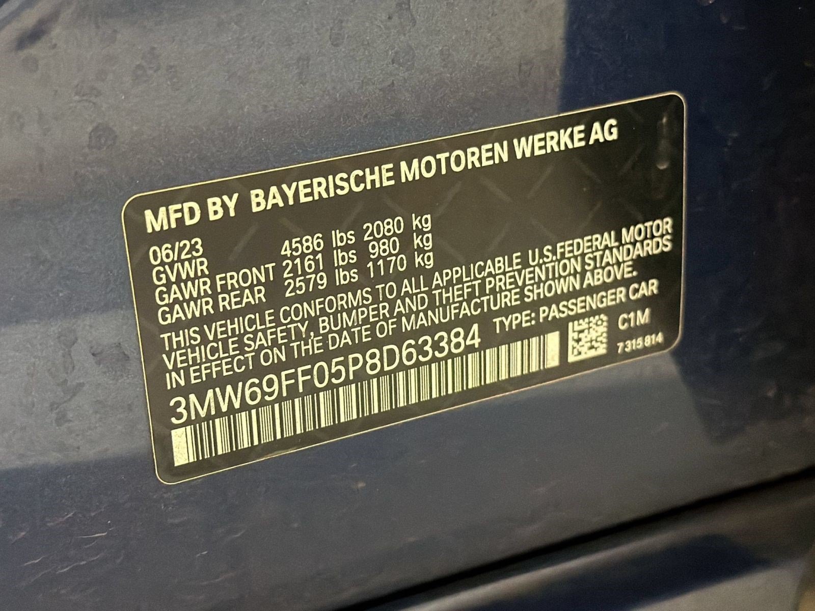 Used 2023 BMW 330i Sedan w/ Driving Assistance Package RWD image 26