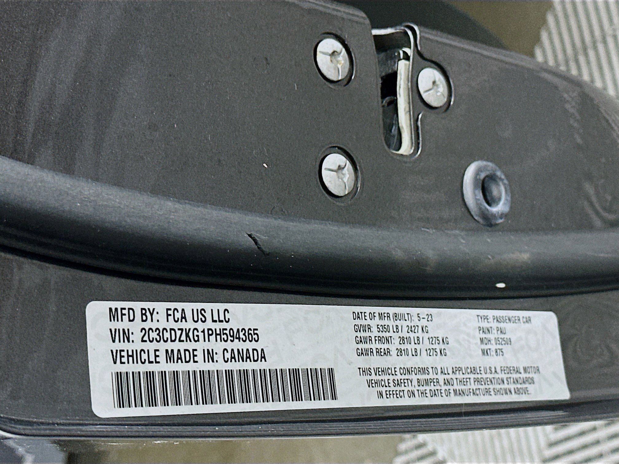 Used 2023 Dodge Challenger GT w/ Blacktop Package image 12