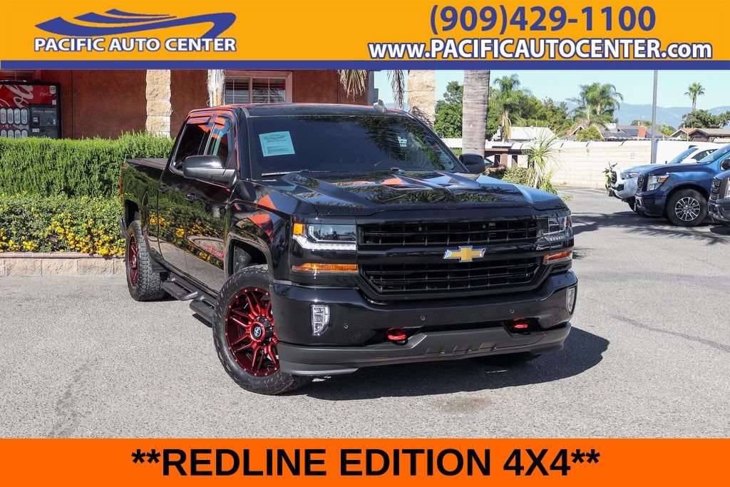 Used 2018 Chevrolet Silverado 1500 LTZ Z71 w/ Redline Edition AWD/4WD image 1