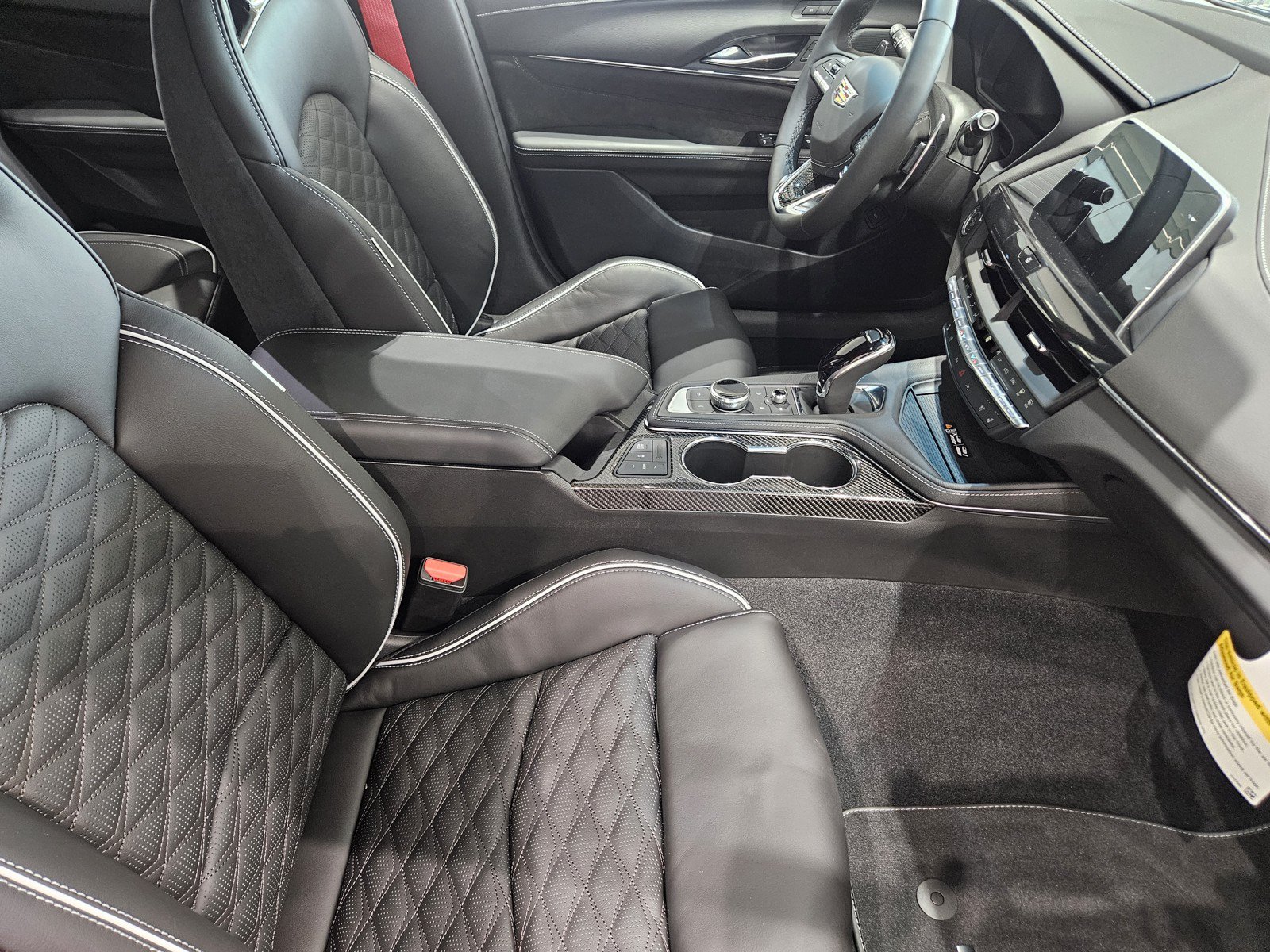 New 2026 Cadillac CT4 V Blackwing w/ LPO, Red Accent Package RWD image 10
