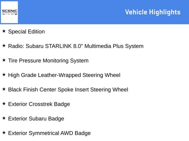 Certified 2023 Subaru Crosstrek 2.0i Premium w/ Special Edition AWD/4WD image 6