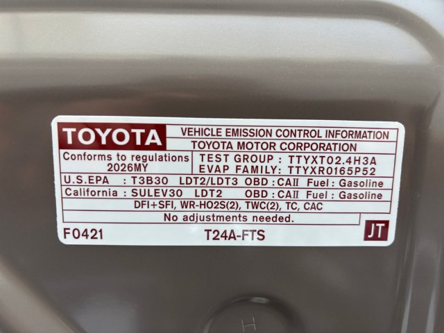 New 2026 Toyota Tacoma TRD Off-Road w/ TRD Off Road Premium Package AWD/4WD image 10