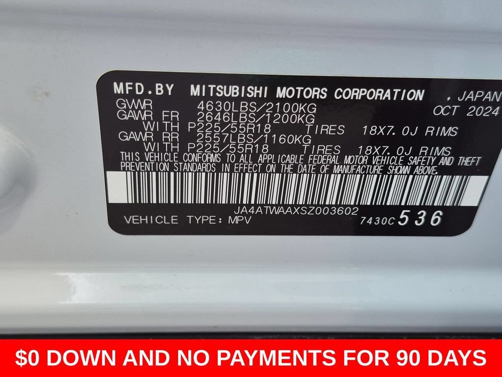 Used 2025 Mitsubishi Eclipse Cross SE AWD/4WD image 35