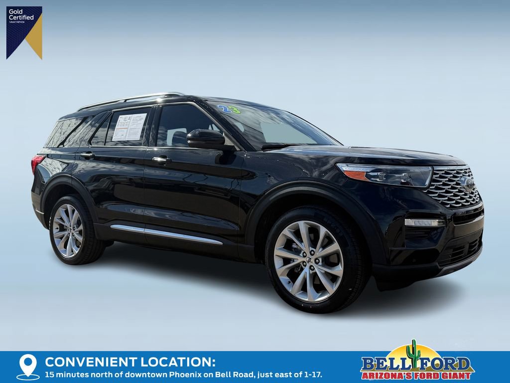 Certified 2023 Ford Explorer Platinum w/ Class IV Trailer Tow Package image 4