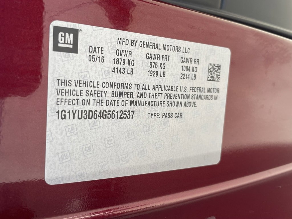 Used 2016 Chevrolet Corvette Z06 w/ 3LZ Preferred Equipment Group image 35