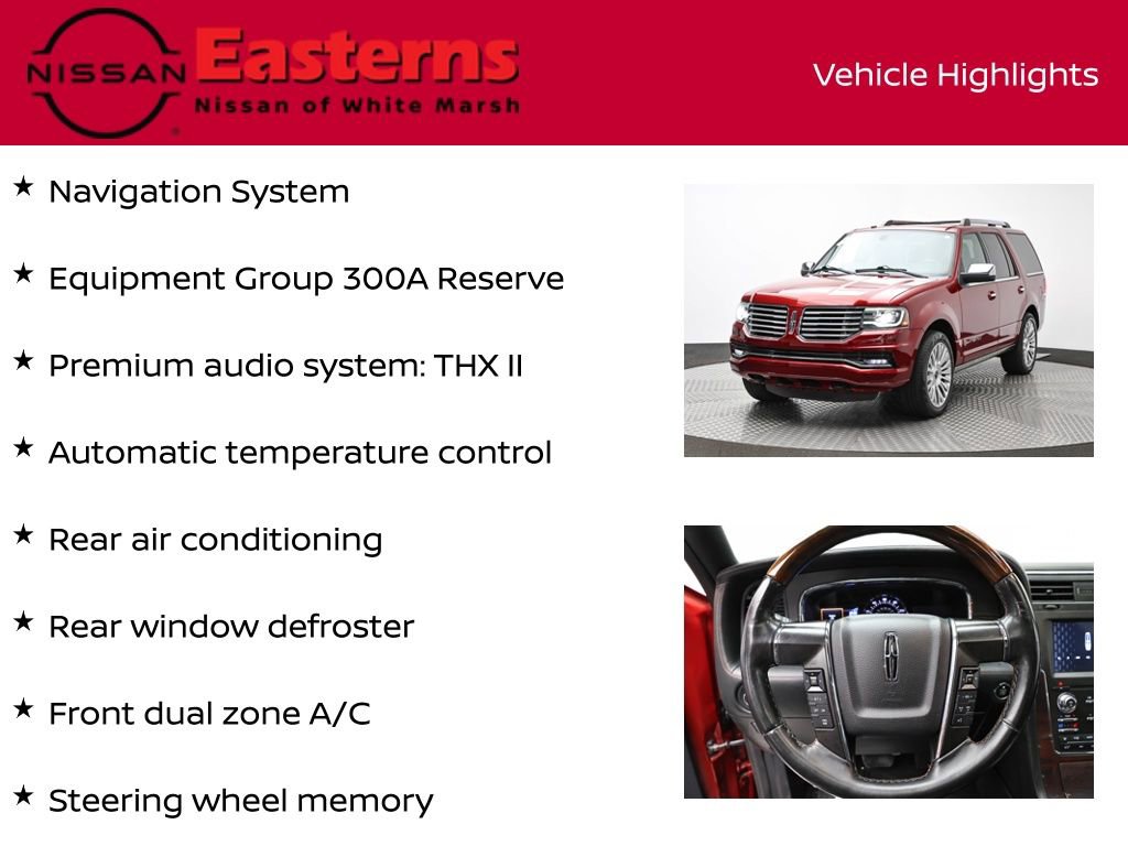 Used 2016 Lincoln Navigator Reserve AWD/4WD image 11