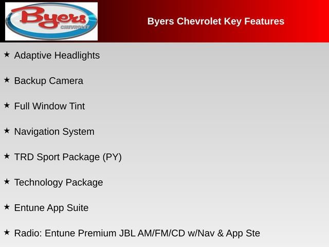 Used 2018 Toyota Tacoma TRD Sport w/ Technology Package AWD/4WD image 12