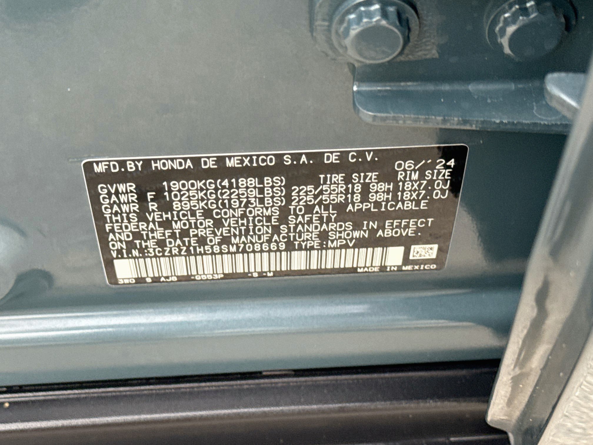 Used 2025 Honda HR-V Sport image 34