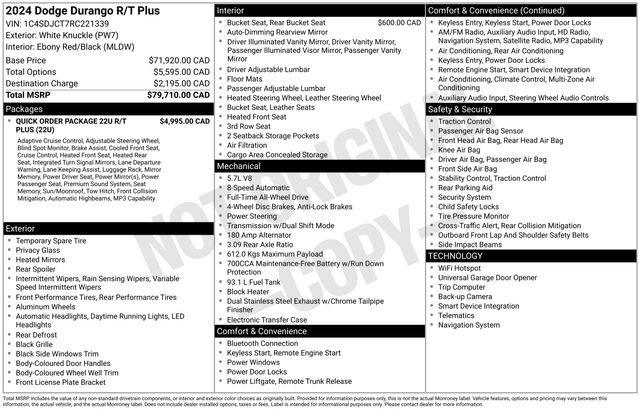 Used 2024 Dodge Durango R/T AWD/4WD image 26